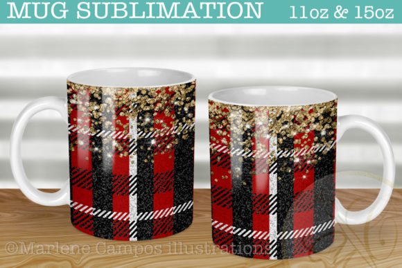 Download Red Plaid Fabric Sublimation for Mug - Plaid Collection