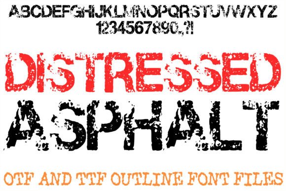 Download Distressed Asphalt - Premium Resources