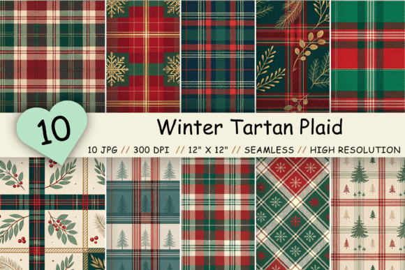 Download Tartan Plaid Digital Paper, Seamless - Plaid Collection