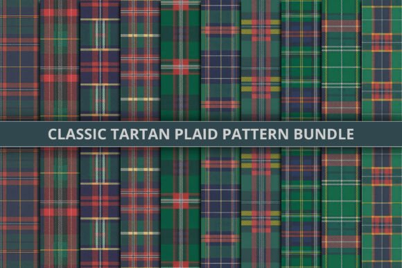 Download Classic Tartan Plaid Pattern Bundle - Plaid Collection