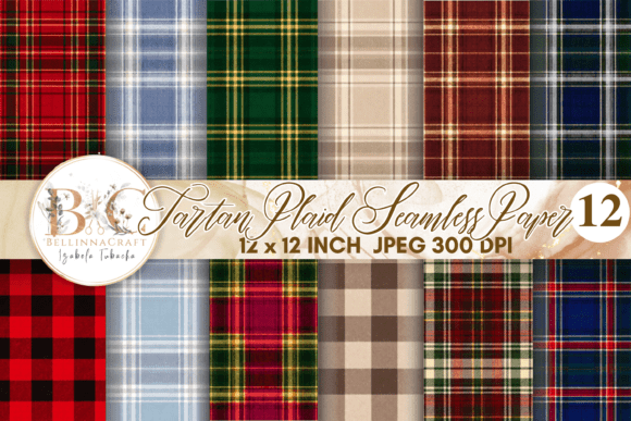 Download Tartan Plaid Seamless Digital Paper - Plaid Collection